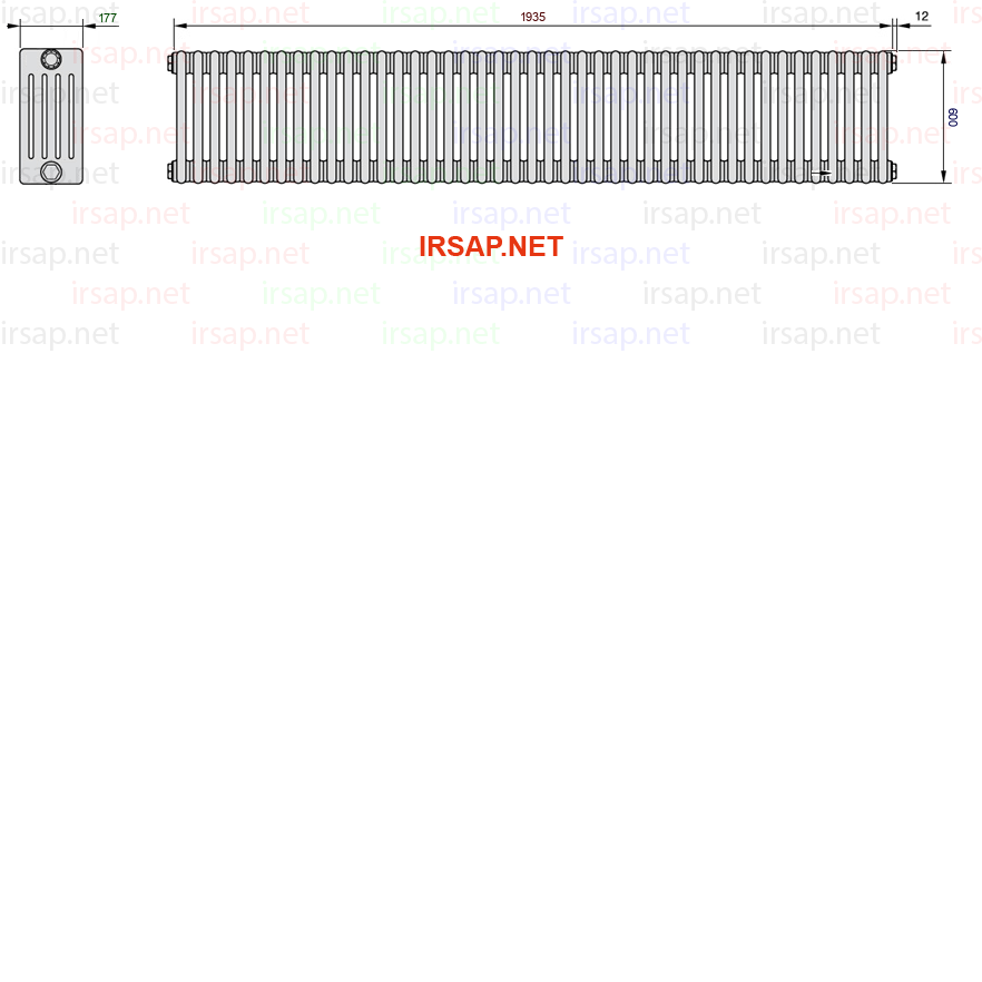 Радиатор IRSAP Tesi 50600/43 T14 CL 01